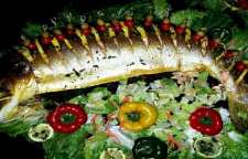 طرز تهیه ماهی تند شکم پر