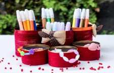 ساخت جامدادی با قوطی کنسرو