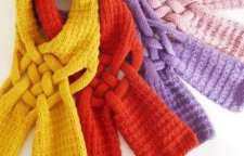 مدل شال بافتنی دخترانه و پسرانه جدید شیک