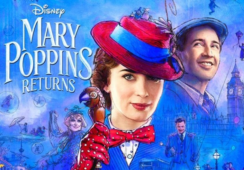 پوستر فیلم بازگشت مری پاپینز منتشر شد