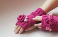 انواع مدل دستکش بافتنی برای دختر بچه ها با طرحهای بسیار زیبا