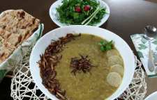 آموزش طبخ آش عدس و بلغور سنندج