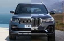 مقایسه بی ام و X7 و رنجروور در نما های ظاهری