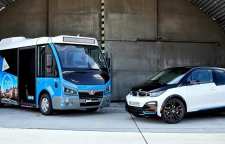 کارسان از اتوبوس الکتریکی با موتور بی ام و رونمایی کرد