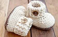 مدل های جدید و شیک چکمه و پوتین های بافتنی بچگانه