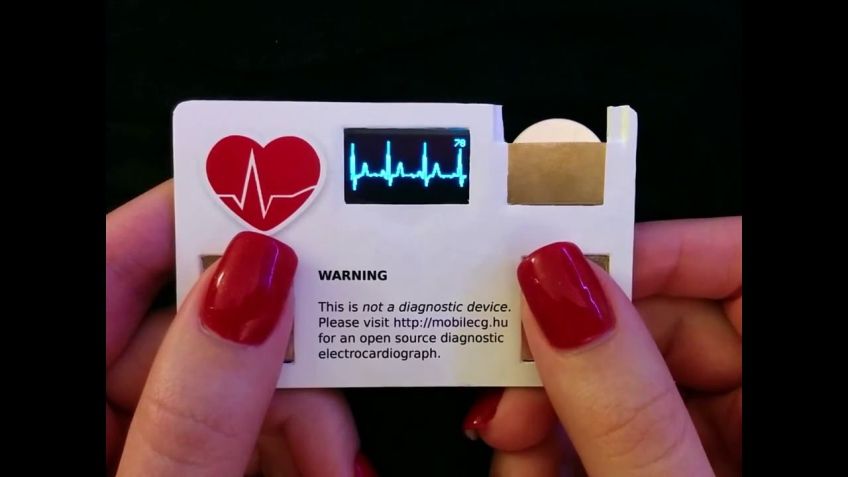 کارت ویزیت با توانایی شمارش ضربان قلب برای پزشکان آینده