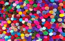 آموزش درست کردن پوم پوم یا توپک رنگی با کاموا