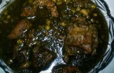 دستور پخت خورش نخود سبز با شوید