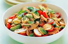 نحوه تهیه سالاد قارچ