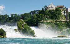 آبشار راین در سوئیس معروف ترین آبشار اروپا