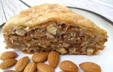 آموزش تهیه باقلوا بادام و نرگس معطر و خوش مزه