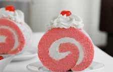 آموزش طبخ رولت صورتی مخملی