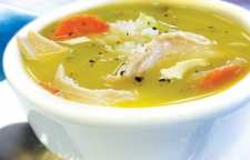 آموزش طبخ سوپ مرغ گرم و خوشمزه