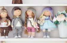 آموزش عروسک روسی همراه با الگو به صورت تصویری