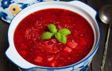 آموزش طبخ سوپ رژیمی برش چغندر