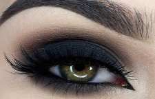 آموزش تصویری آرایش چشم مناسب فصل زمستان