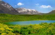 دریاچه کوه گل در استان کهگیلویه و بویراحمد