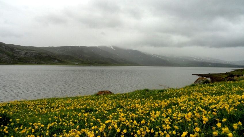 دریاچه نئور اردبیل دریاچه آب شیرین و طبیعی