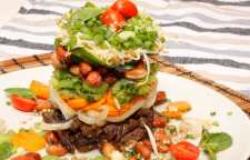 طرز تهیه سالاد تای بیف با سبزیجات