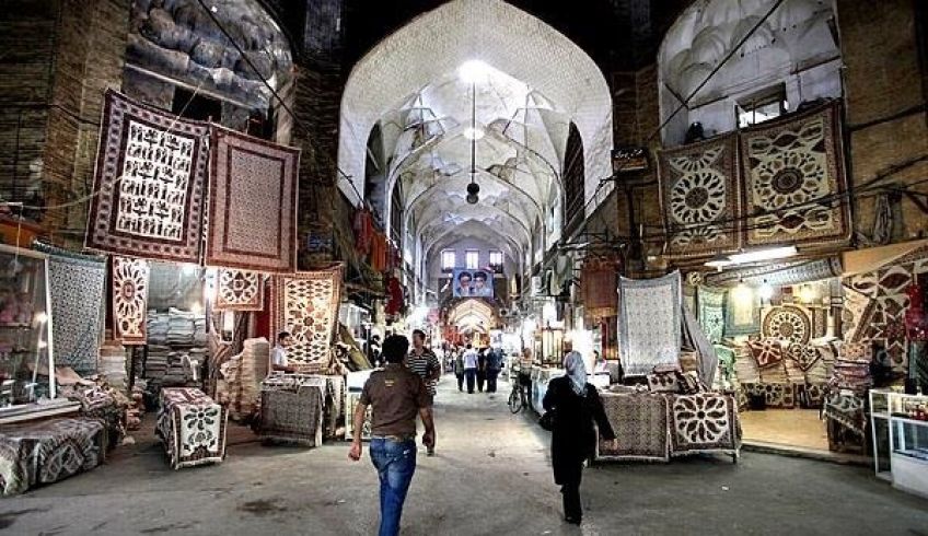 بازار قیصریه یزد یکی از پنج بازار معروف ایران