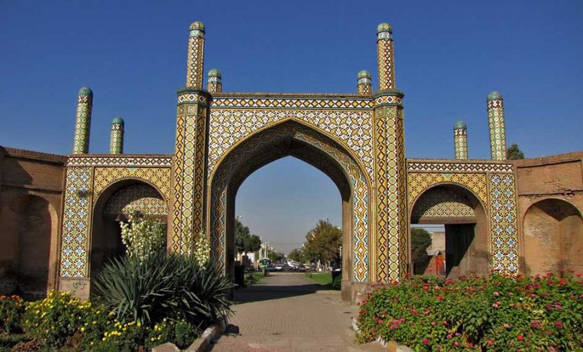 دروازه قدیم تهران در قزوین