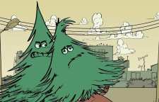 شعر نوستالژیک دو کاج از محمد جواد محبت شاعر معاصر کرمانشاهی