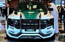 پلیس دوبی شاسی بلند غیاث را به خدمت گرفت