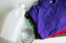 روش های استفاده از سرکه در شستشوی لباس