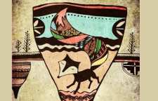 شعر و داستان کوتاه شغال و خم رنگ آمیزی از سری داستان های مثنوی معنوی