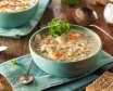 آموزش طبخ سوپ آمریکایی یا سوپ برنج وحشی و مرغ