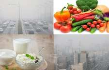 تغذیه مناسب هنگام آلودگی هوا