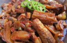 خوراک قارچ و کدو گیاهی