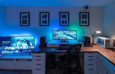 کیبورد و بلندگوی لاجتیک مجهز به سیستم نورپردازی لایت سینک