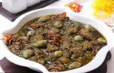 طرز تهیه خورش چغاله بادام
