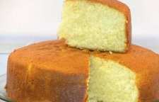 آموزش طبخ کیک شیر اسفنجی