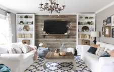 روش های تزئین دیوار پشت تلویزیون