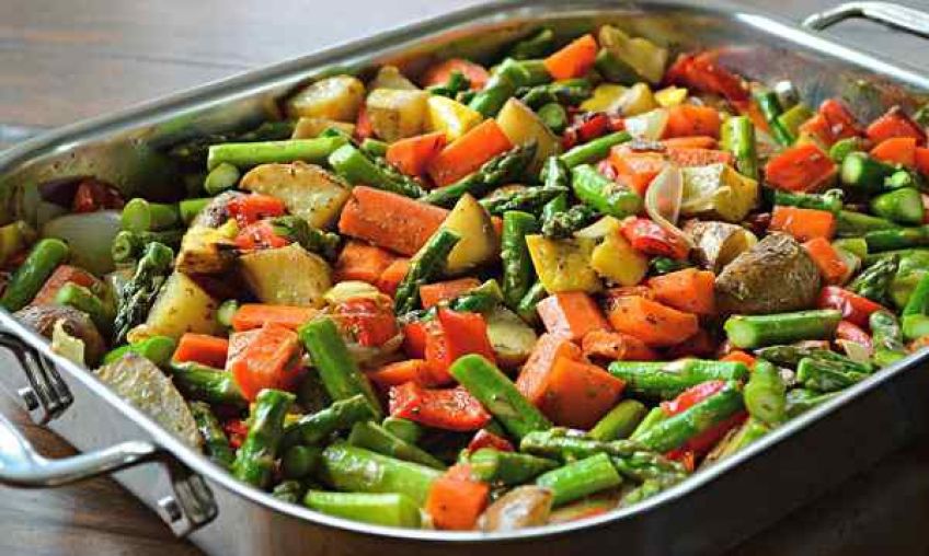 طرز تهیه خوراک سبزیجات مخلوط