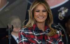 هدیه ملانیا ترامپ بانوی اول آمریکا به فرزندان سربازان آمریکایی