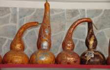 کدوی منقوش صنایع دستی گیلان