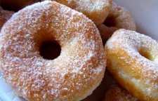 طرز تهیه دونات آب سیب  با شیر خشک