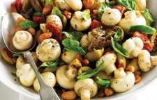 آموزش تهیه سالاد فلفل و قارچ