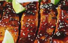 روش پخت غذای دریایی رول قزل آلای بریان