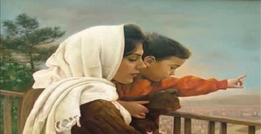 شعر معروف و زیبای قلب مادر از ایرج میرزا شاعر معاصر