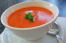 آموزش طبخ سوپ سه گوجه غذای رژیمی خوشمزه