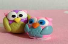 آموزش درست کردن عروسک خمیری جغد با خمیر فیمو