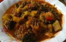 دستور پخت خورش کلم بروکلی