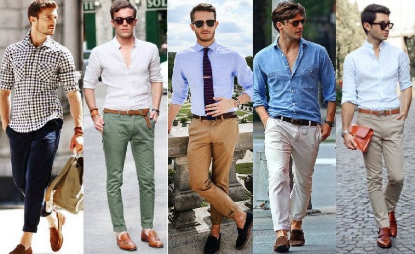 چگونه آقایان شلوار جین رنگی بپوشند