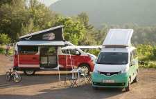 طبیعت گردی و مسافرت با ون کمپر های نیسان