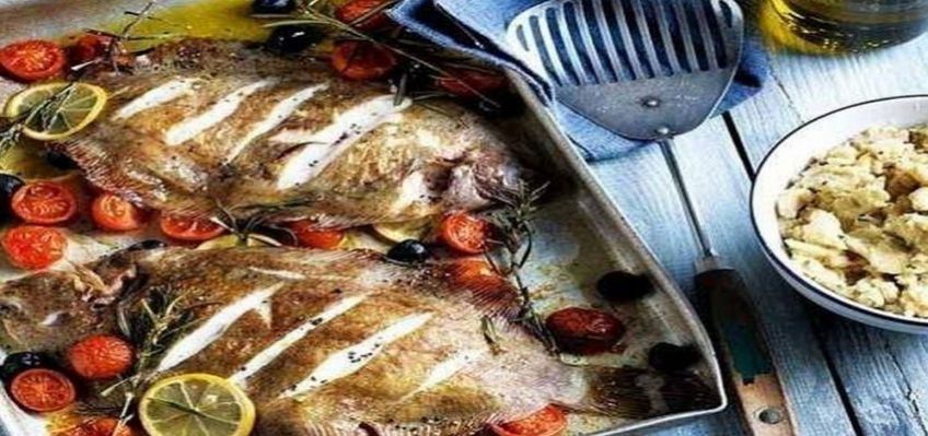 نحوه پخت غذای دریایی ماهی حلوایی