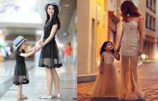 ست لباس مادر و دختر با طرح های زیبا